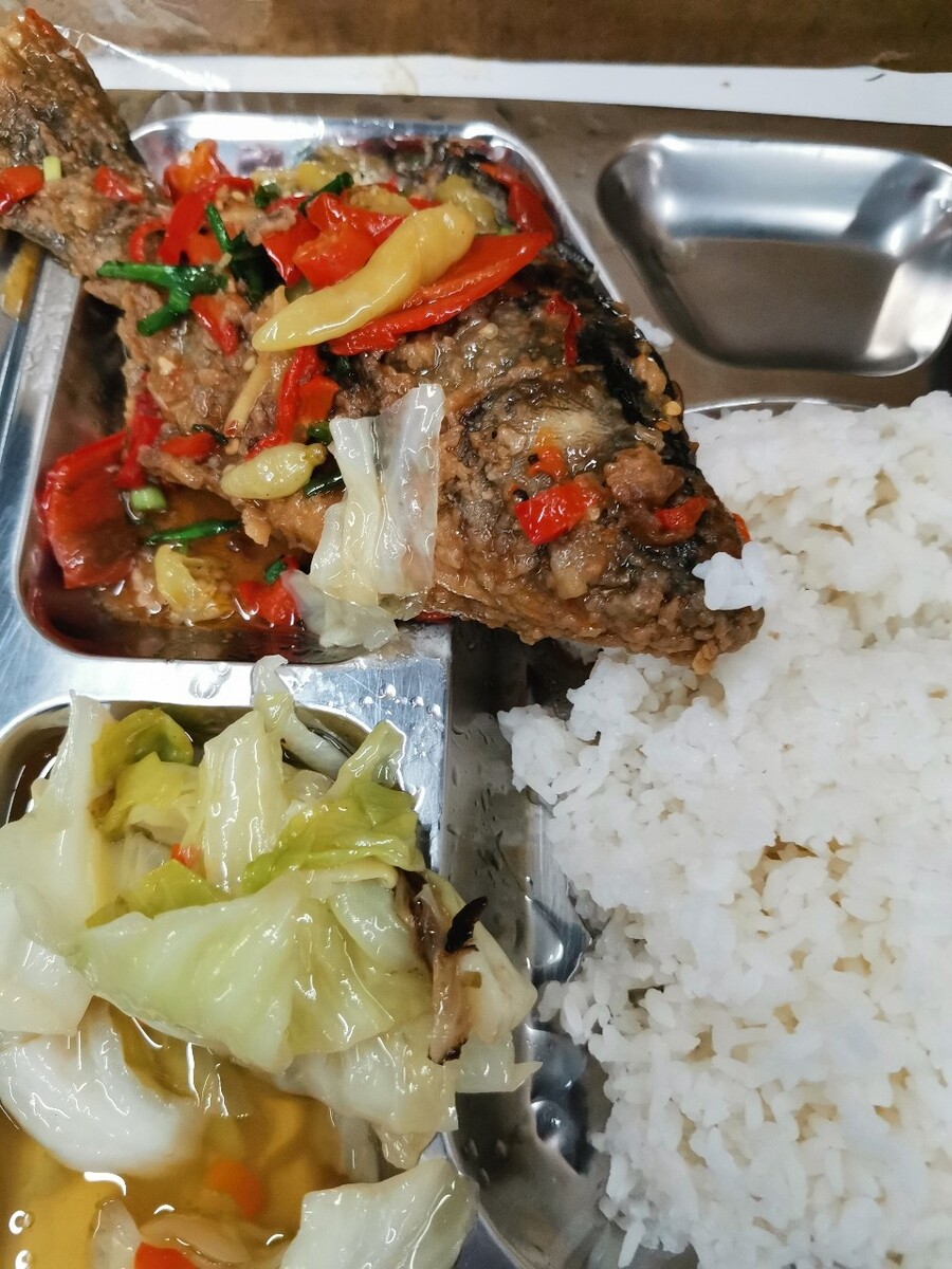 食堂饭菜图片(工作餐实拍图片)