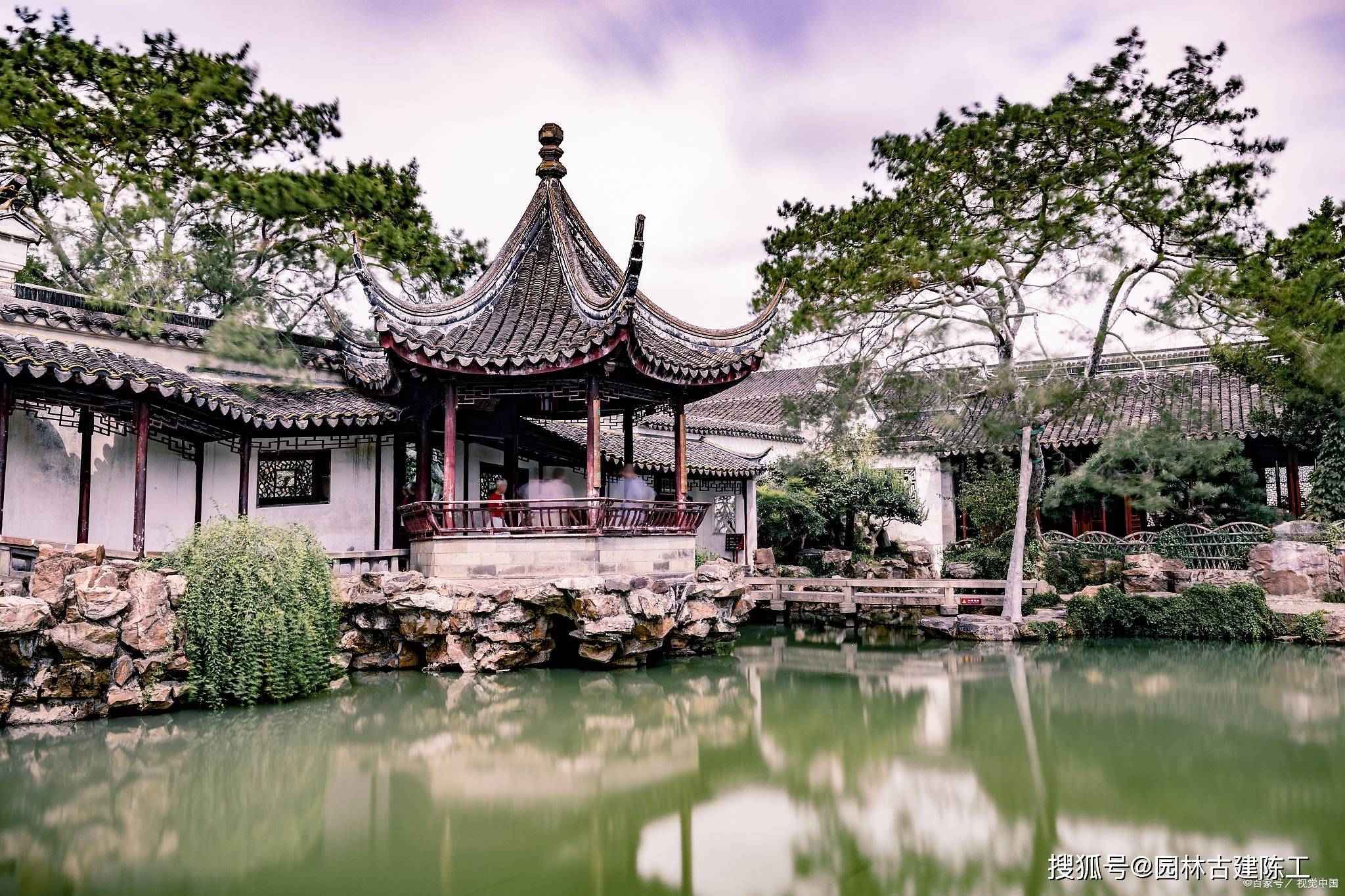 苏式建筑(苏式建筑水墨画)