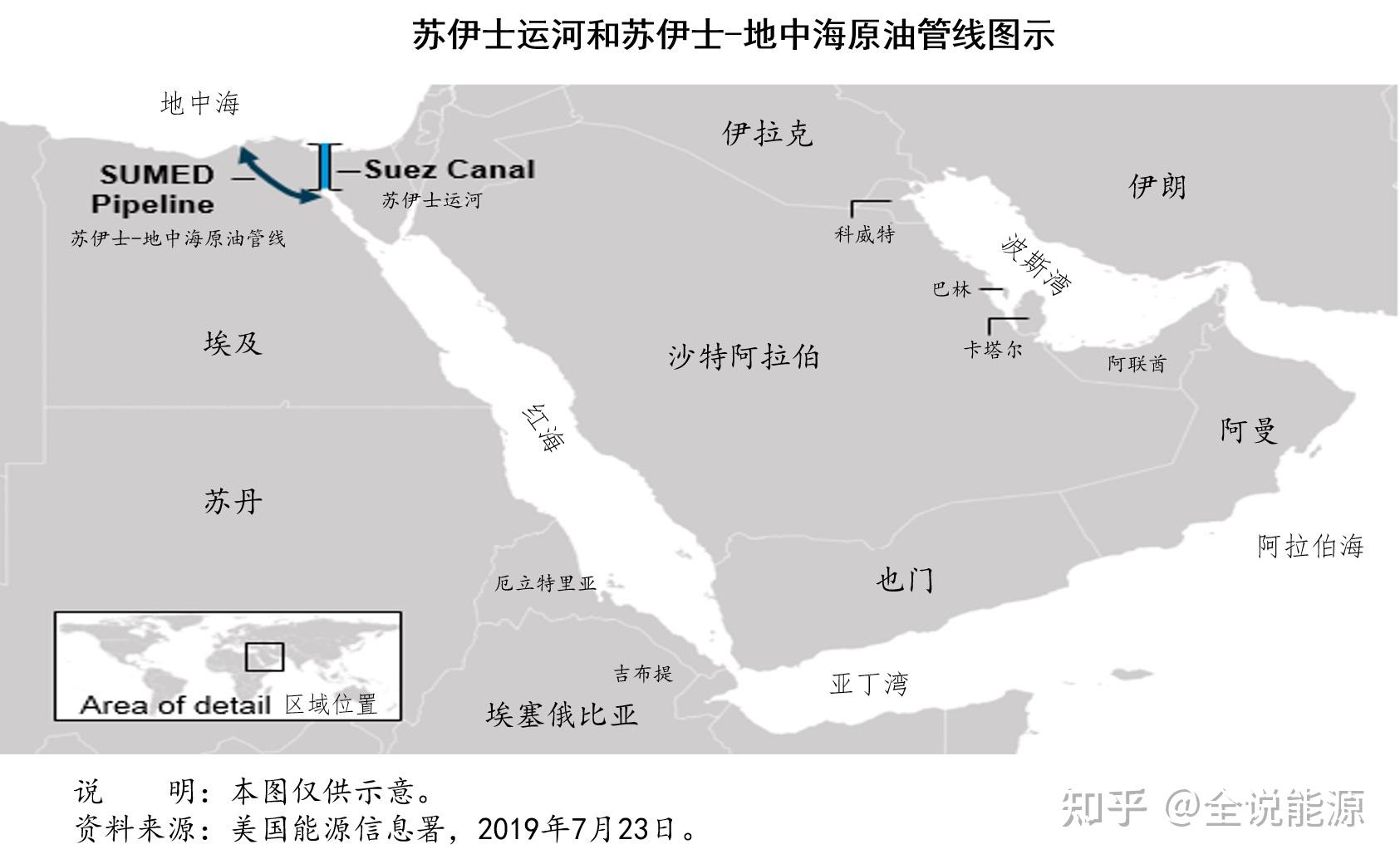 苏伊士运河地图(苏伊士运河地图高清中文版)